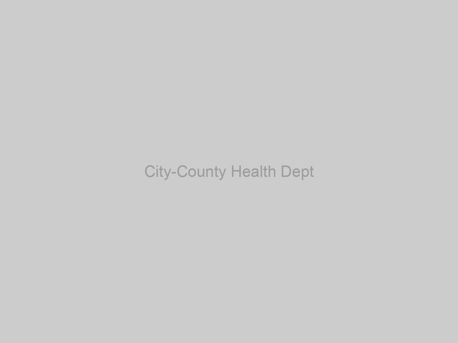 City-County Health Dept